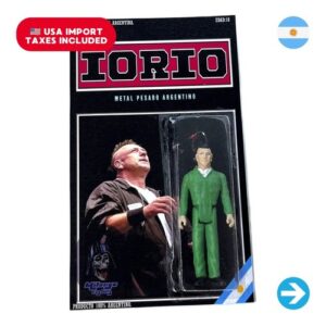 Íconos Pop & Cultura Argentina - Ricardo Iorio Figura Coleccionable en Blíster