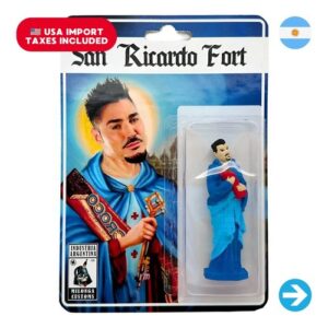 Íconos Pop & Cultura Argentina - San Ricardo Fort Figura Coleccionable en Blíster