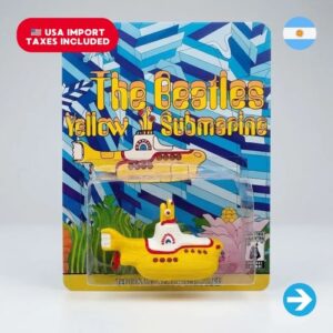 Íconos Pop & Cultura Argentina - The Beatles Yellow Submarine Figura Coleccionable en Blíster