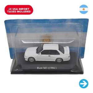 Salvat Autos Inolvidables - BMW M3 (1986) Escala 1:43 Die-Cast