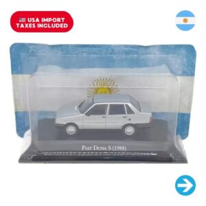 Salvat Autos Inolvidables - Fiat Duna S (1988) Escala 1:43 Die-Cast