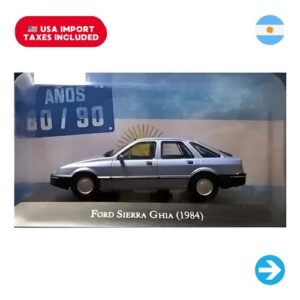 Salvat Autos Inolvidables - Ford Sierra Ghia (1984) Escala 1:43 Die-Cast