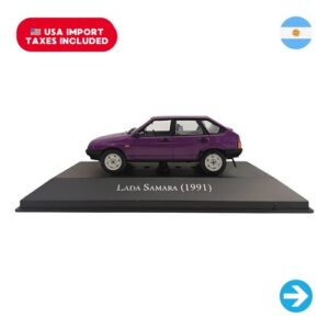 Salvat Autos Inolvidables - Lada Samara (1991) Escala 1:43 Die-Cast