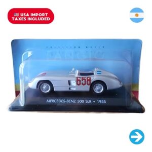 Salvat Autos Inolvidables - Mercedes-Benz 300 SLR (1955) Escala 1:43 Die-Cast