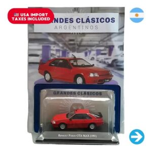 Salvat Autos Inolvidables - Renault Fuego GTA MAX (1991) Escala 1:43 Die-Cast