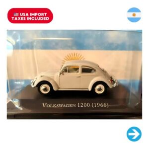 Salvat Autos Inolvidables - Volkswagen 1200 (1966) Escala 1:43 Die-Cast