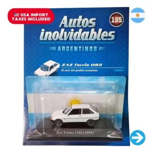 Salvat Autos Inolvidables - Zaz Tavria 1102 (1993) Escala 1:43 Die-Cast