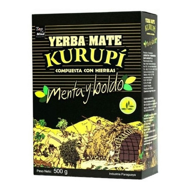 Kurupí - Yerba Mate Menta y Boldo 500gr