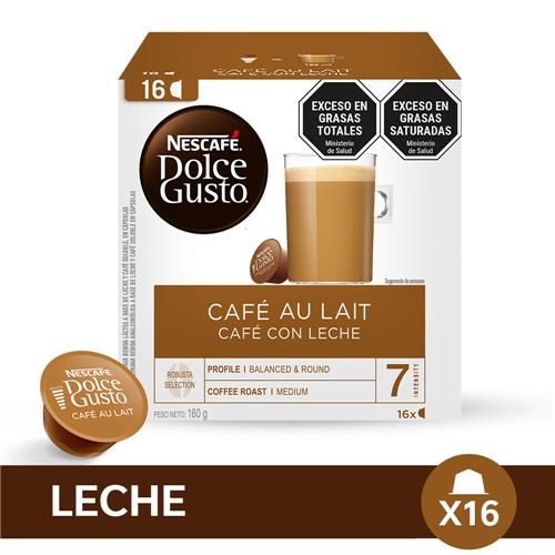 Nescafé Dolce Gusto - Café Con Leche 16 Cápsulas