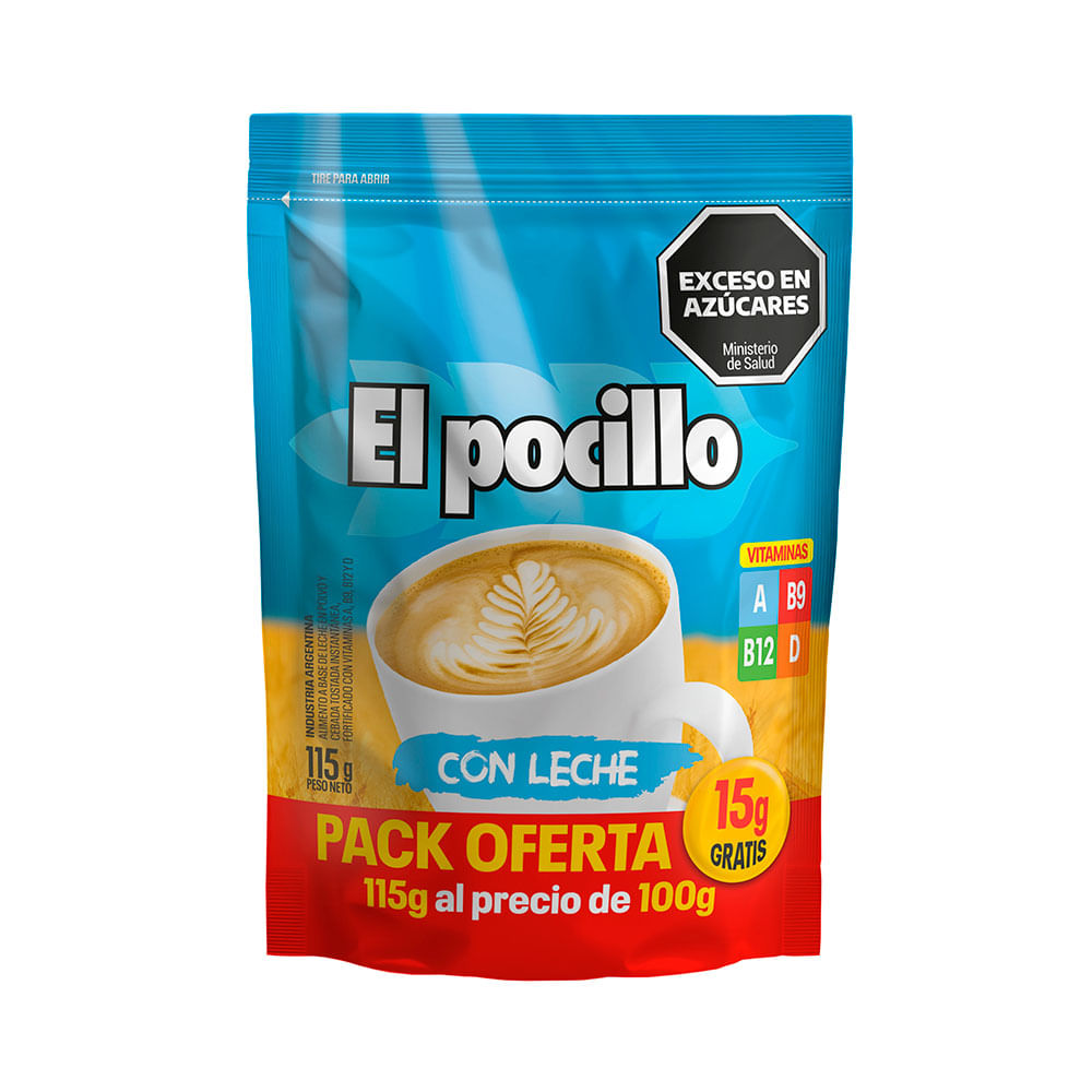 El Pocillo - Malta Con Leche 60gr