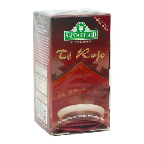 Saint Gottard - Té Rojo Caja 20 Saquitos