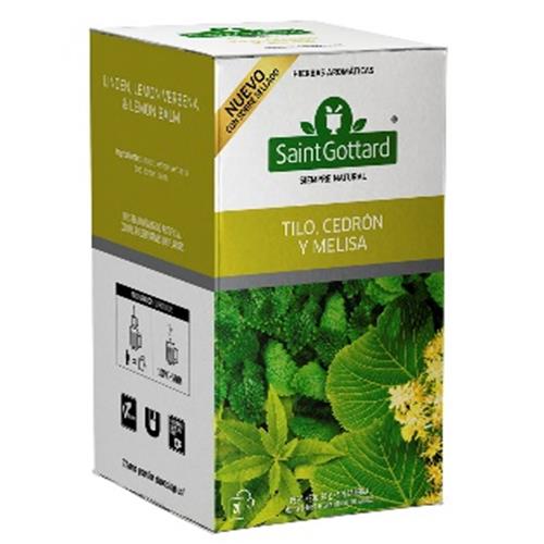 Saint Gottard - Té Tilo, Cedrón y Melisa Caja 20 Saquitos