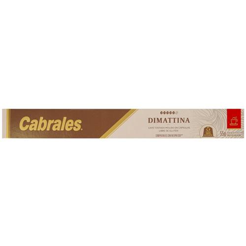 Cabrales - Cápsulas de Café Tostado Molido Dimattina 55gr