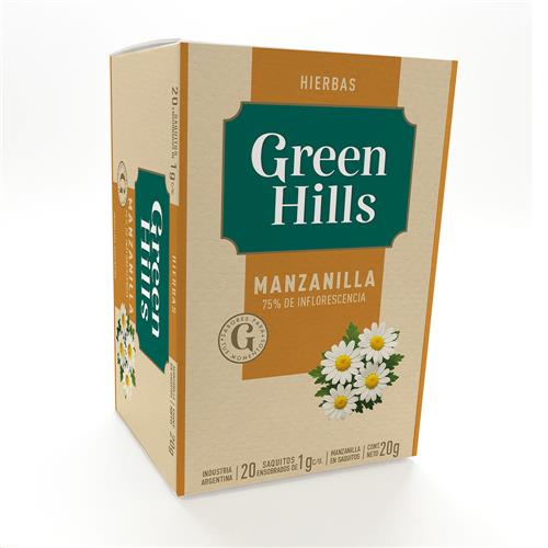 Green Hills - Infusión de Hierbas Manzanilla