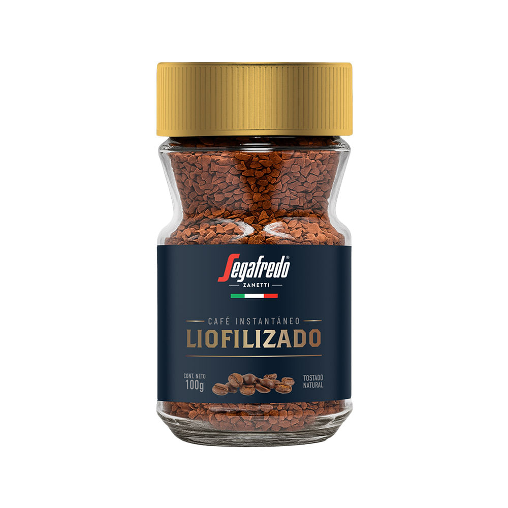 Segafredo Zanetti - Café Instantáneo Liofilizado 100gr