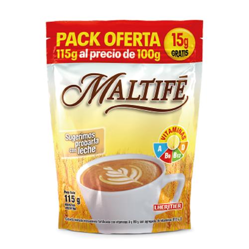 Maltife - Cebada Tostada Instantánea 115gr
