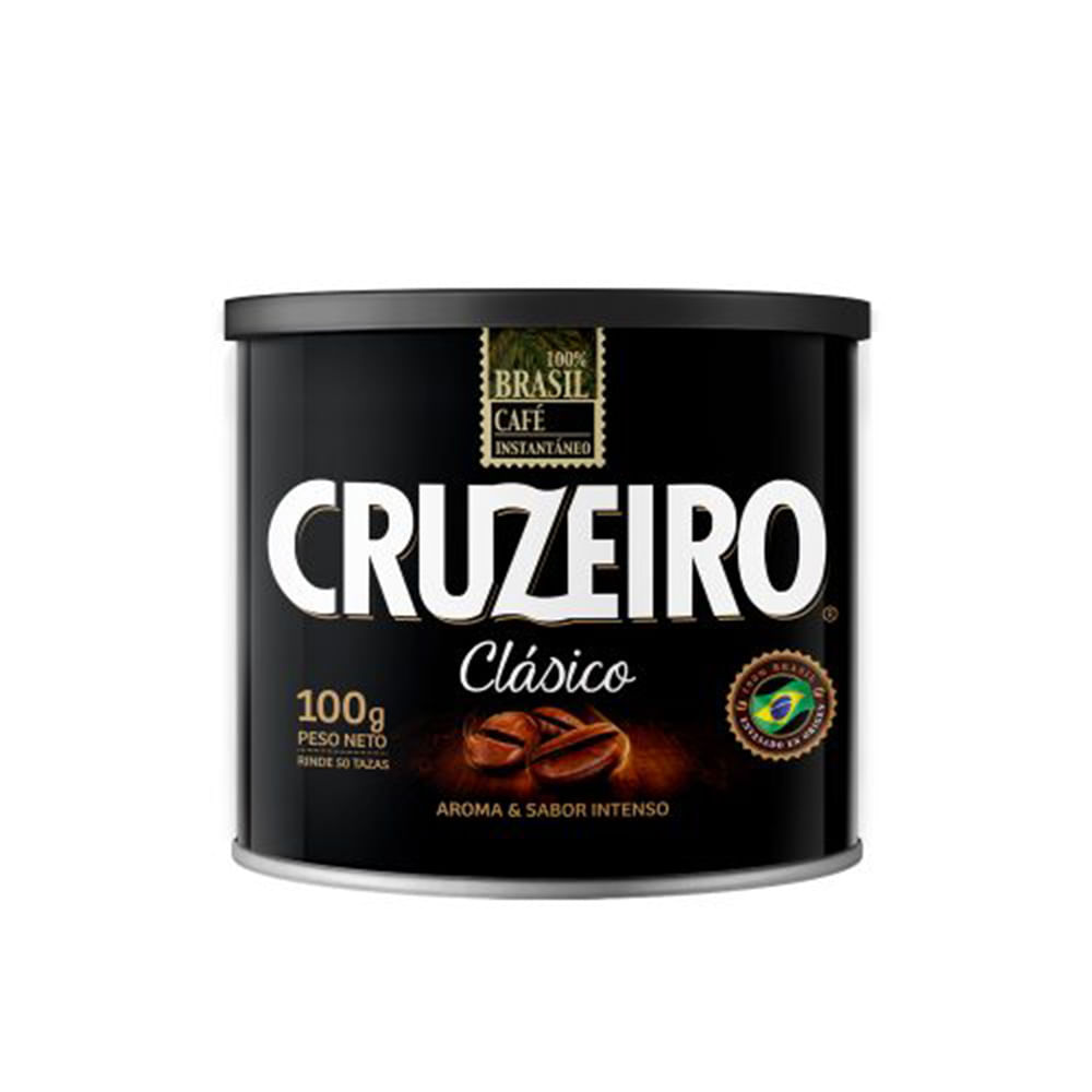 Cruzeiro - Café Instantáneo Clásico Lata