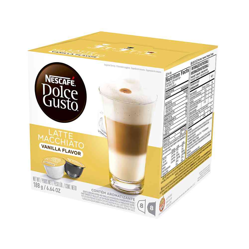 Nescafé Dolce Gusto - Café Latte Vainilla 250gr