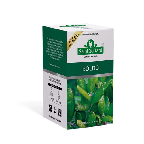 Saint Gottard - Té Boldo Caja 20 Saquitos