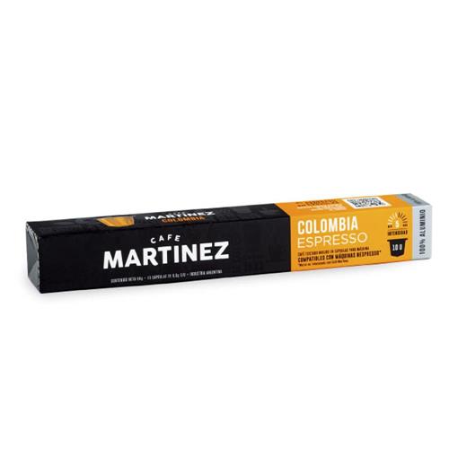Café Martínez - Cápsula de Café Colombia Espresso Café Martínez 50gr
