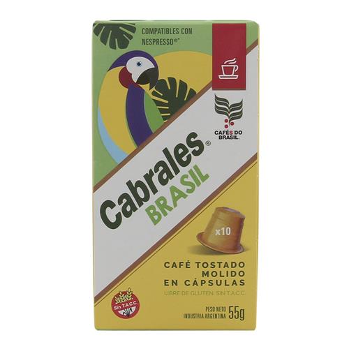 Cabrales - Café Cápsulas Brasil 55gr