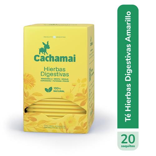Cachamai - Té Hierbas Digestivas Caja 20 Saquitos