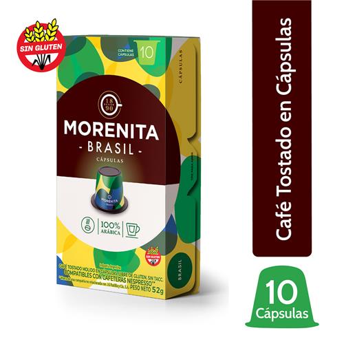 Morenita - Café Cápsulas Brasil 52gr
