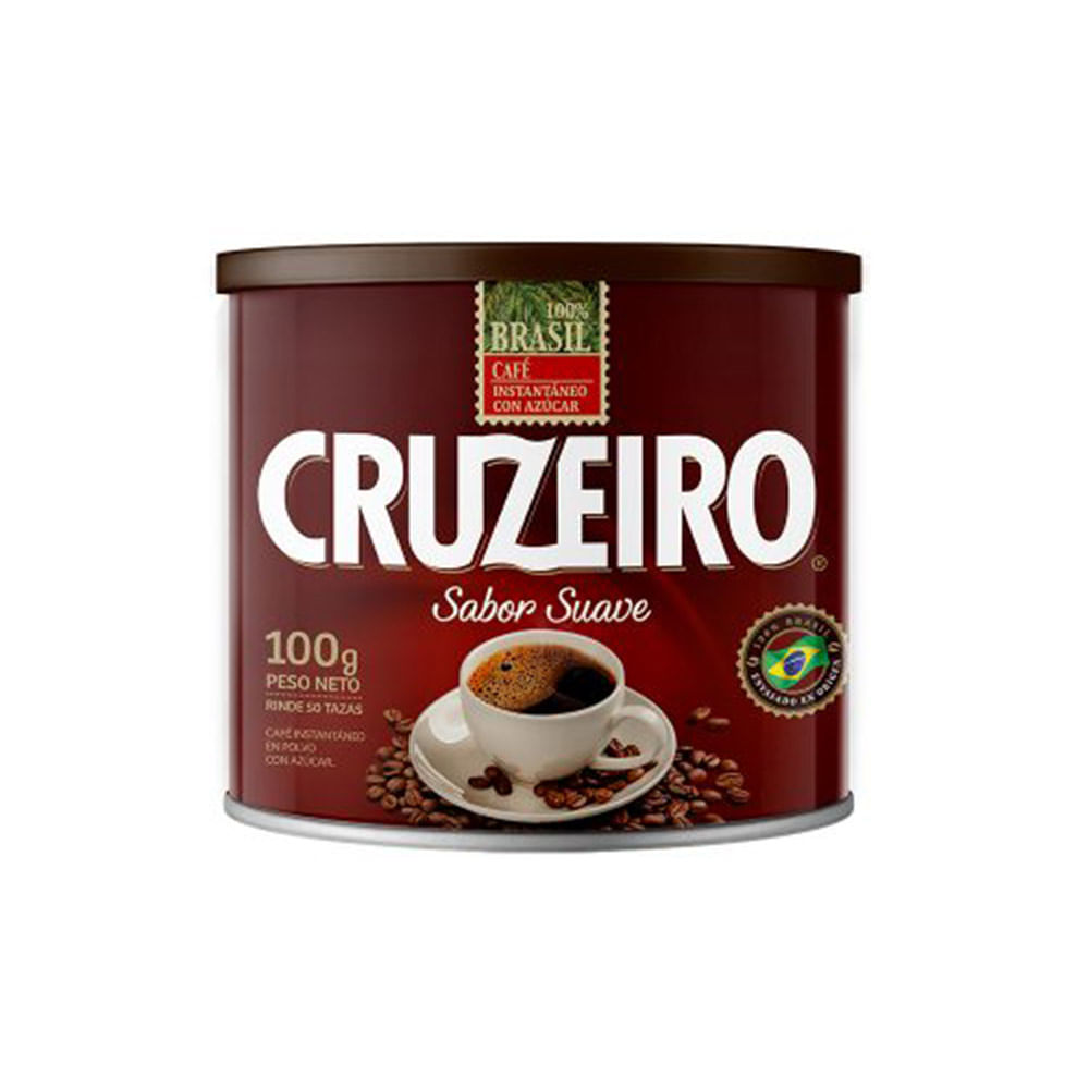 Cruzeiro - Café Instantáneo Suave Lata