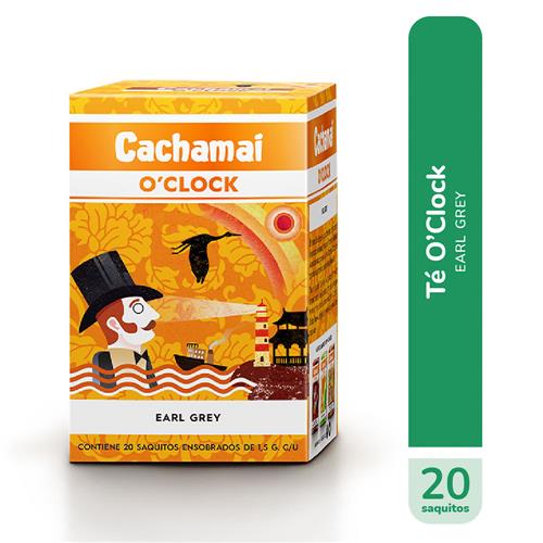 Cachamai - Té Earl Grey Bolsa 30 Saquitos