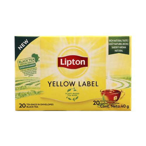 Lipton - Té Yellow Label Caja 20 Saquitos
