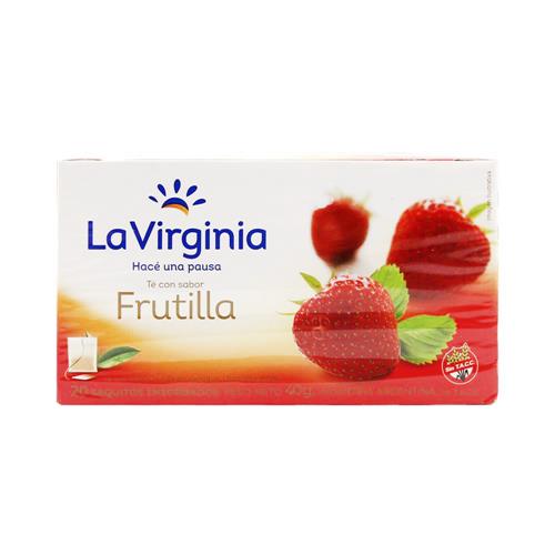 La Virginia - Té Frutilla 20 Saquitos