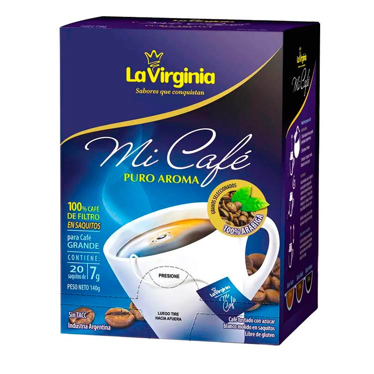 La-Virginia-Cafe-Saquito-250gr La Virginia - Café Saquito 250gr