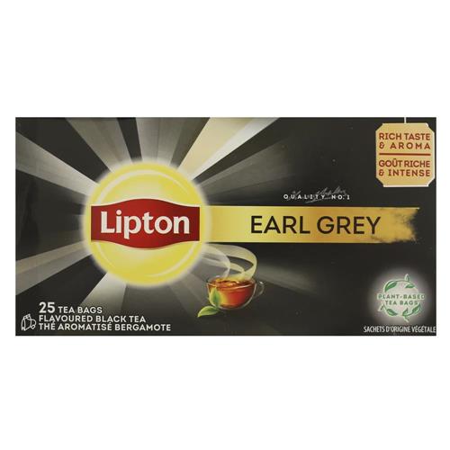 Lipton - Té Earl Grey 25 Saquitos