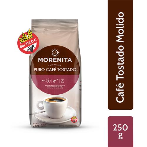 Morenita - Café Tostado Molido Paquete 250gr