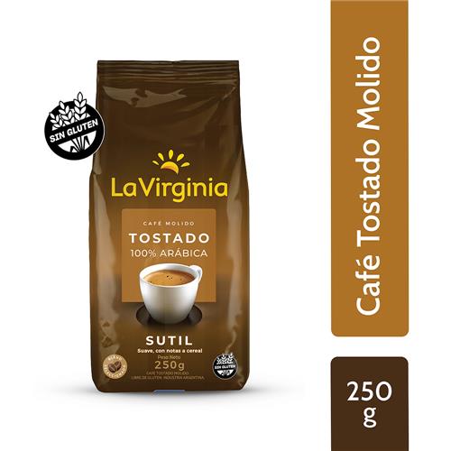 La Virginia - Café Molido Tostado Sutil 250gr