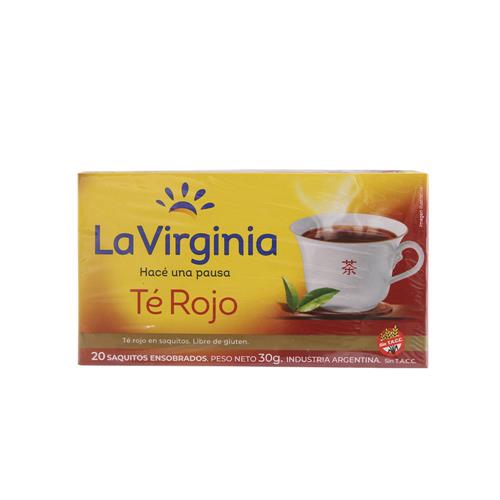 La Virginia - Té Rojo Caja 20 Saquitos