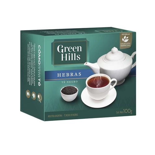 Green Hills - Té en Hebras Caja