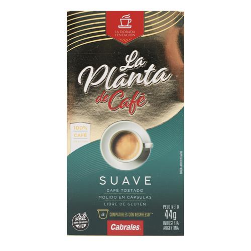 Cabrales - Cápsulas de Café Tostado Molido Suave 44gr