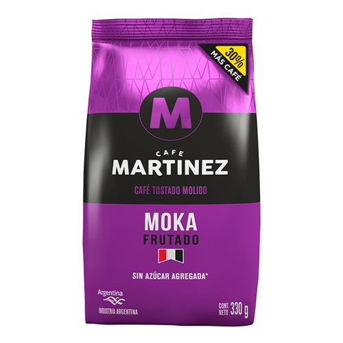 Café Martínez - Café Molido Tostado Mocha Café Martin Paquete 330gr