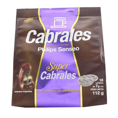 Cabrales - Café en Bolsitas Súper Paquete 250gr