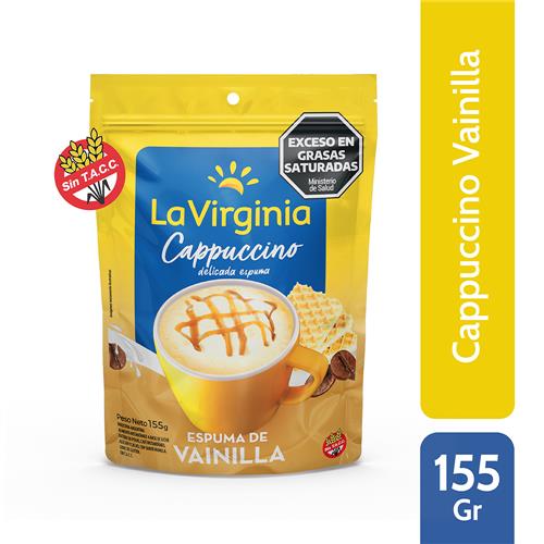 La Virginia - Cappuccino Espuma de Vainilla Pou 155gr
