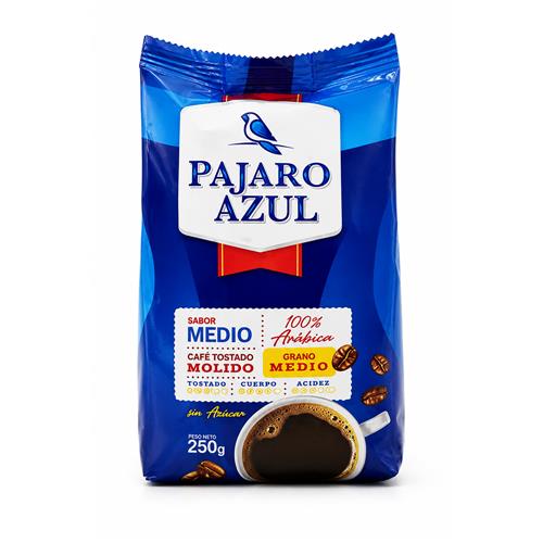 Pajaro Azul - Café Molido Tostado Sabor Medio