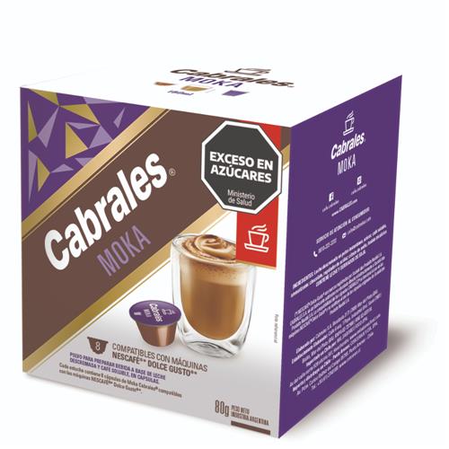 Cabrales - Café en Cápsulas Mocha 80gr