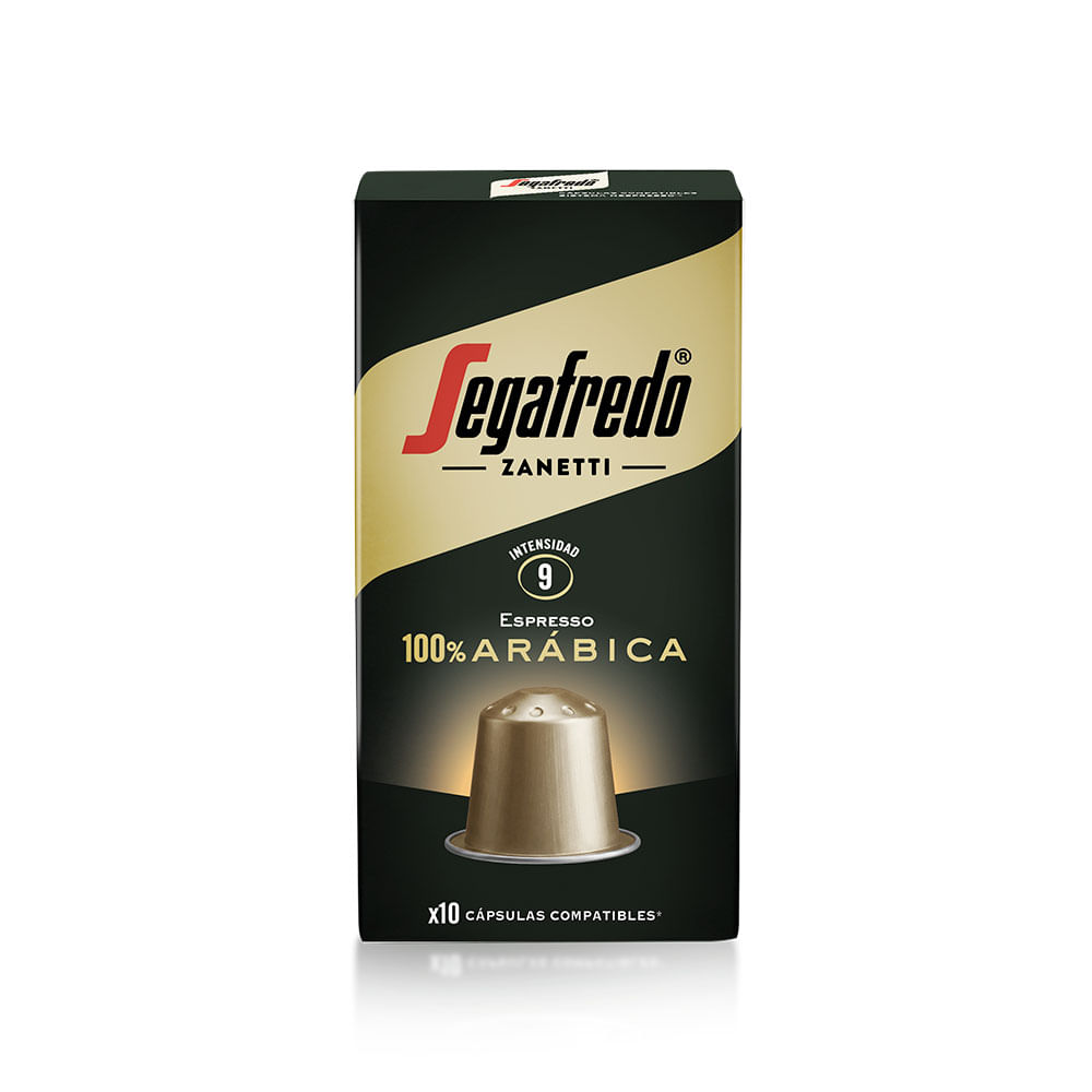 Segafredo Zanetti - Café Espresso 100% Arábica Intensidad 9 55gr