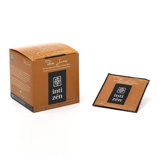 Inti Zen - Té Con Dulce de Leche y Frutos Rojos Caja 15 Saquitos