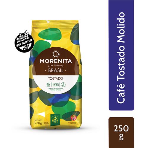 La Virginia - Café Molido Tostado Brasil 250gr