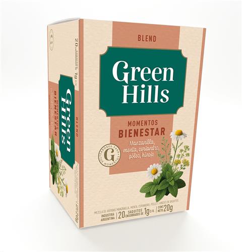 Green Hills - Mezcla de Hierbas Momentos Bienestar