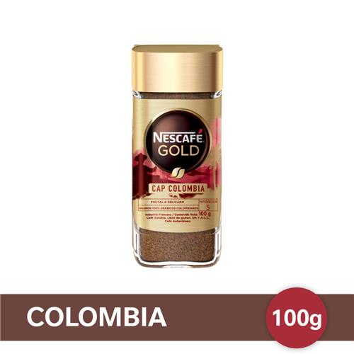Nescafé Gold - Café Instantáneo Orígenes Colombia 100gr