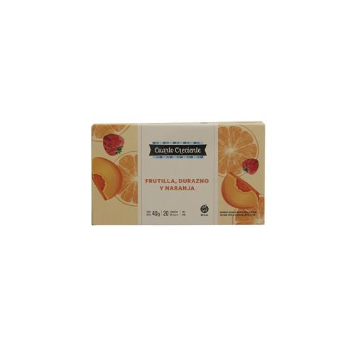 Cuarto Creciente - Infusión de Frutilla, Durazno y Naranja.cuartocreciente