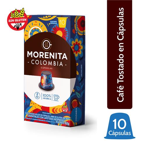Morenita - Café Cápsulas Colombia 52gr